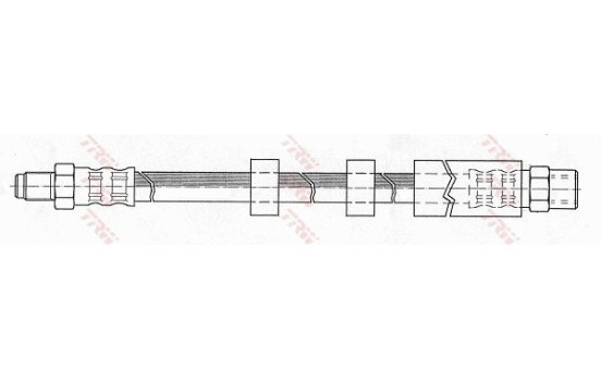 Brake Hose PHB569 TRW, Image 2