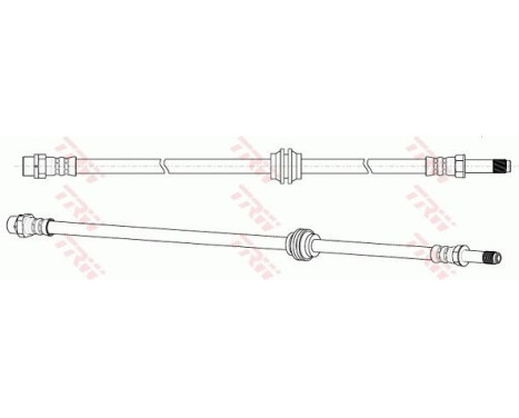 Brake Hose PHB571 TRW, Image 2