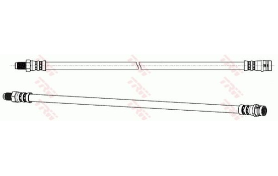 Brake Hose PHB573 TRW, Image 3