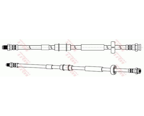 Brake Hose PHB574 TRW