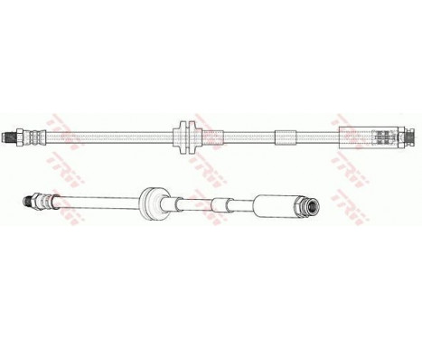 Brake Hose PHB628 TRW