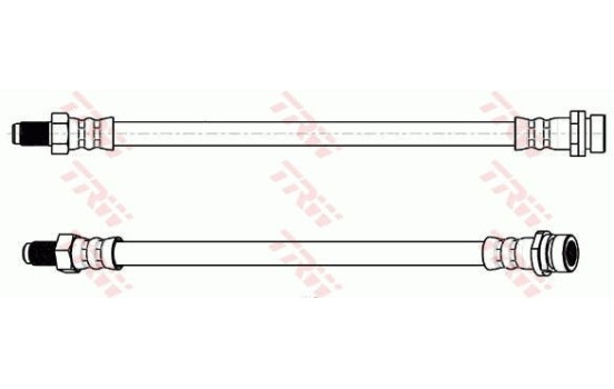 Brake Hose PHB631 TRW, Image 2
