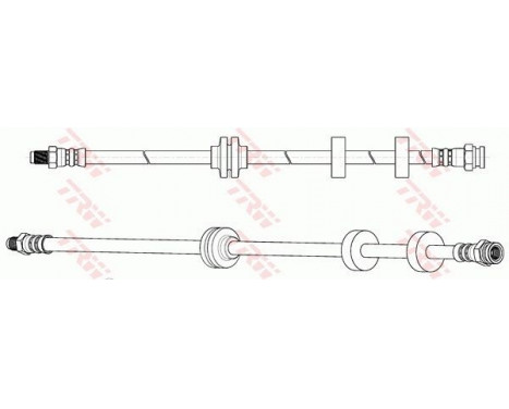 Brake Hose PHB646 TRW, Image 2