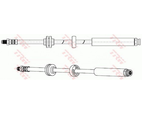 Brake Hose PHB649 TRW