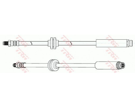 Brake Hose PHB651 TRW, Image 2