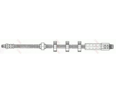 Brake Hose PHB655 TRW, Image 2