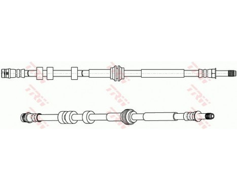 Brake Hose PHB661 TRW