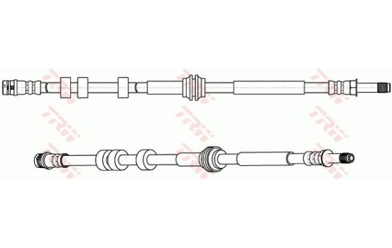 Brake Hose PHB661 TRW, Image 2