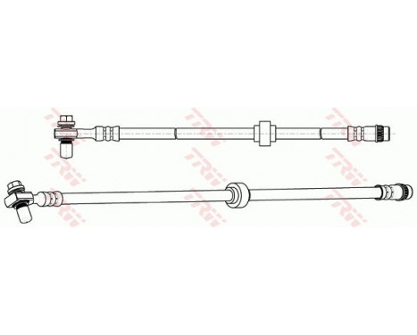 Brake Hose PHD1074 TRW, Image 2