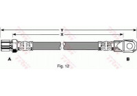 Brake Hose PHD108 TRW