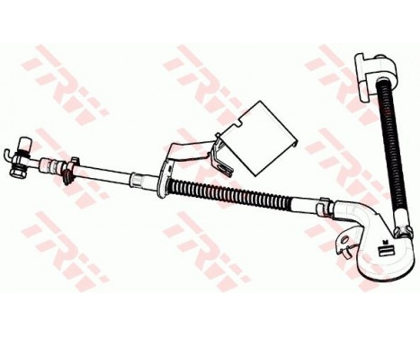 Brake Hose PHD1132 TRW, Image 2