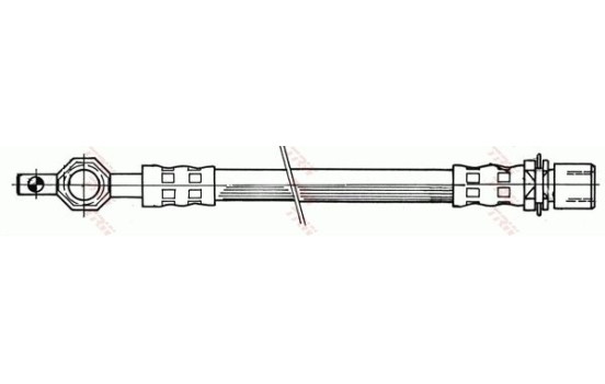 Brake Hose PHD181 TRW, Image 2
