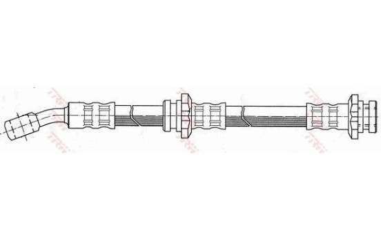 Brake Hose PHD198 TRW, Image 2