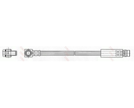 Brake Hose PHD273 TRW, Image 2
