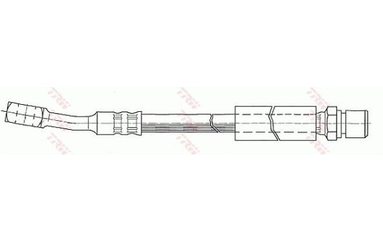 Brake Hose PHD288 TRW, Image 2
