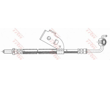 Brake Hose PHD342 TRW, Image 2