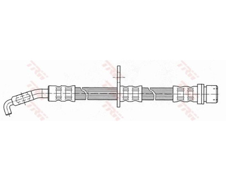 Brake Hose PHD412 TRW, Image 2