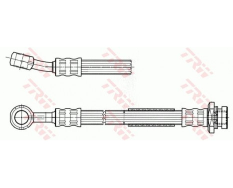 Brake Hose PHD450 TRW, Image 2