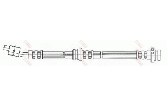 Brake Hose PHD481 TRW, Image 2