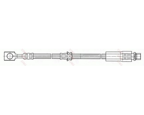 Brake Hose PHD538 TRW