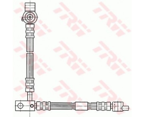 Brake Hose PHD541 TRW
