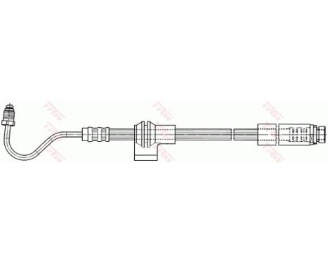 Brake Hose PHD561 TRW, Image 2