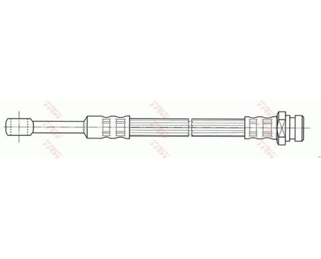 Brake Hose PHD627 TRW, Image 2