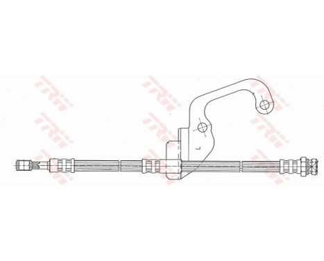 Brake Hose PHD628 TRW, Image 2