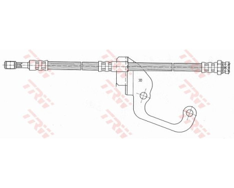 Brake Hose PHD629 TRW, Image 2