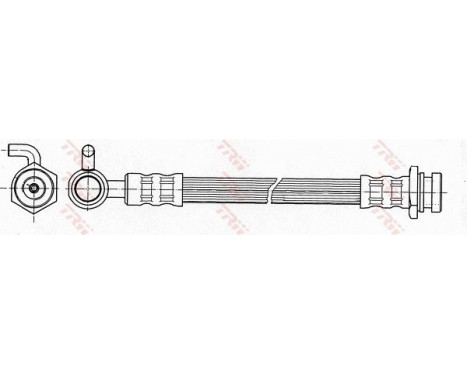 Brake Hose PHD647 TRW