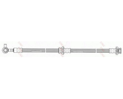Brake Hose PHD665 TRW, Image 2