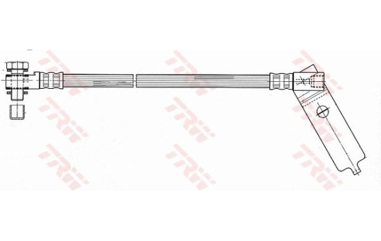 Brake Hose PHD952 TRW, Image 3
