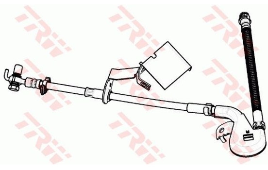 Brake Hose PHD976 TRW, Image 2