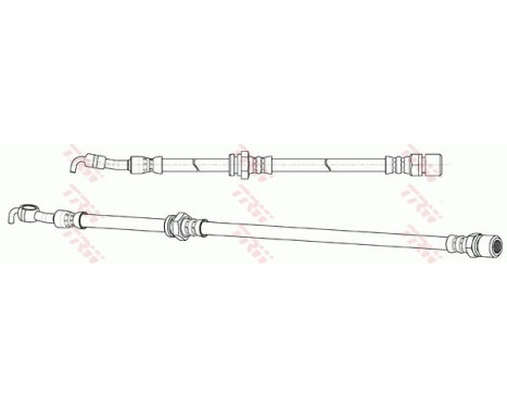 Brake Hose PHD991 TRW, Image 3