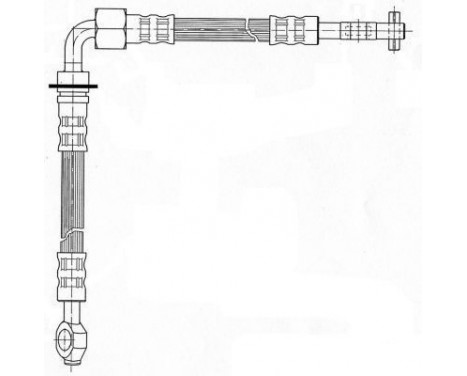 Brake Hose SL 4085 ABS, Image 2