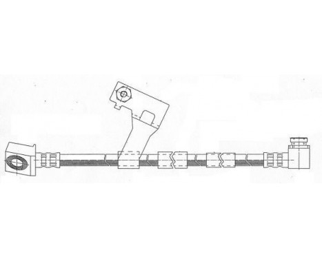 Brake Hose SL 4618 ABS, Image 2