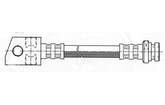 Brake Hose SL 4896 ABS, Image 2
