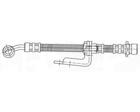 Brake Hose SL 5009 ABS, Image 2