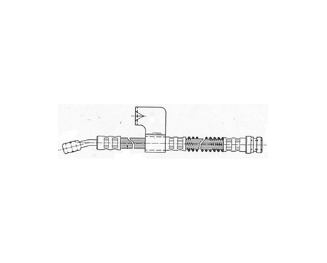 Brake Hose SL 5017 ABS, Image 2