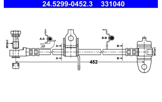 Brake Hose, Image 2