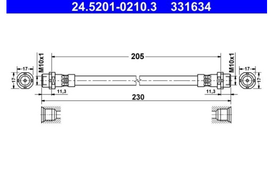 Brake hose, Image 2
