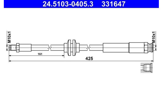 Brake hose, Image 2