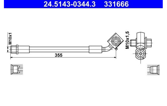Brake hose, Image 2