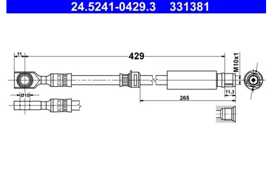 Brake hose, Image 2
