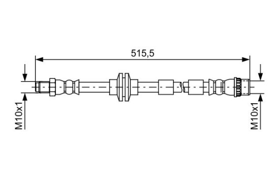 Brake Hose, Image 2