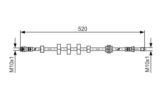 Brake Hose, Image 5