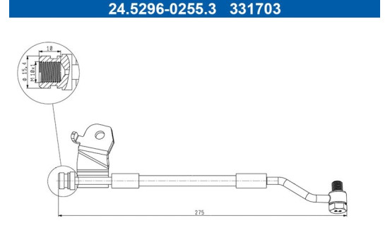 Brake hose, Image 2