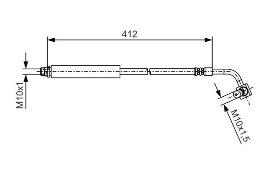Brake Hose, Image 5