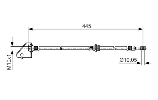 Brake Hose, Image 2