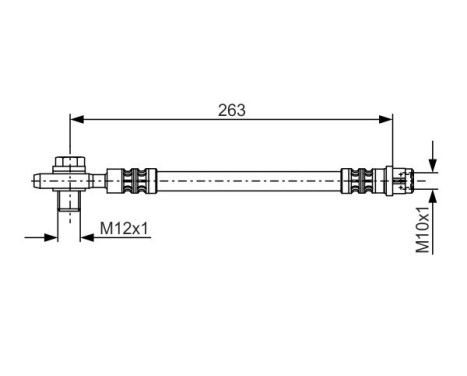 Brake Hose, Image 5